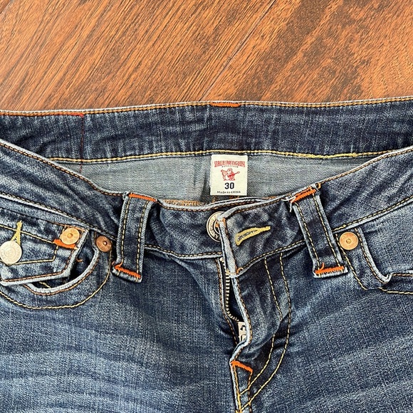 True religion boot cut jeans, sz 30z - Picture 2 of 6